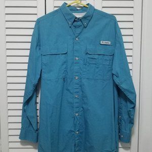 Columbia Mens M PFG Shirt